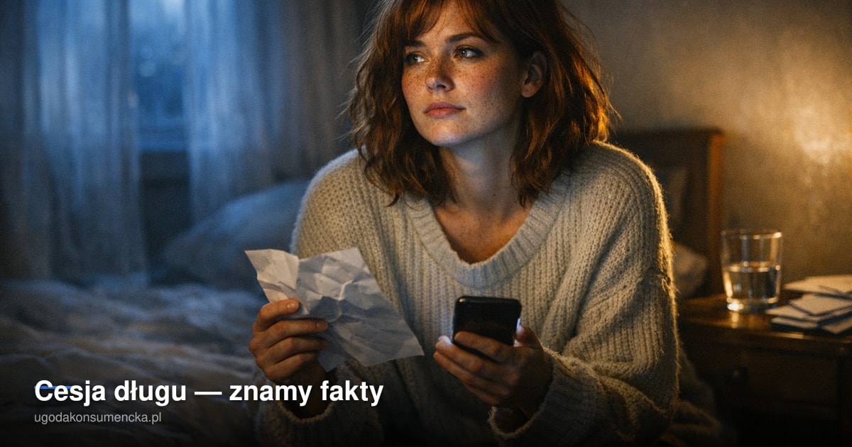 Cesja długu — znamy fakty