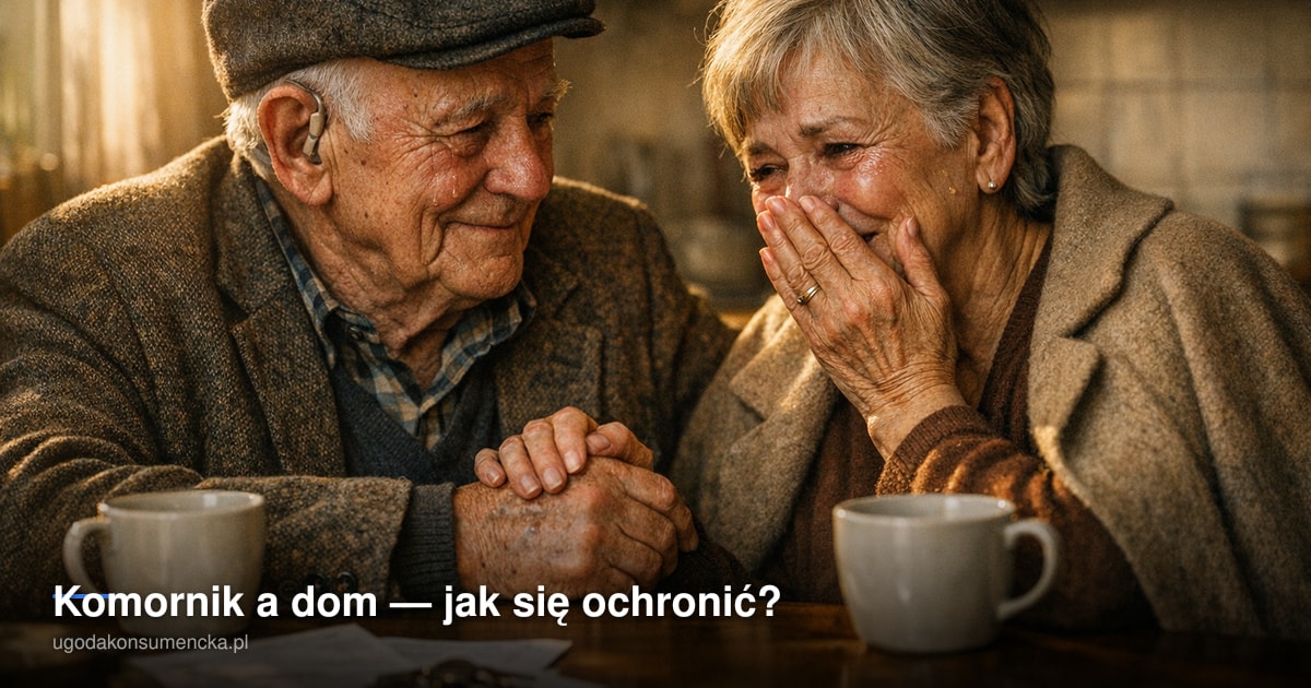 Komornik a dom — jak się ochronić?