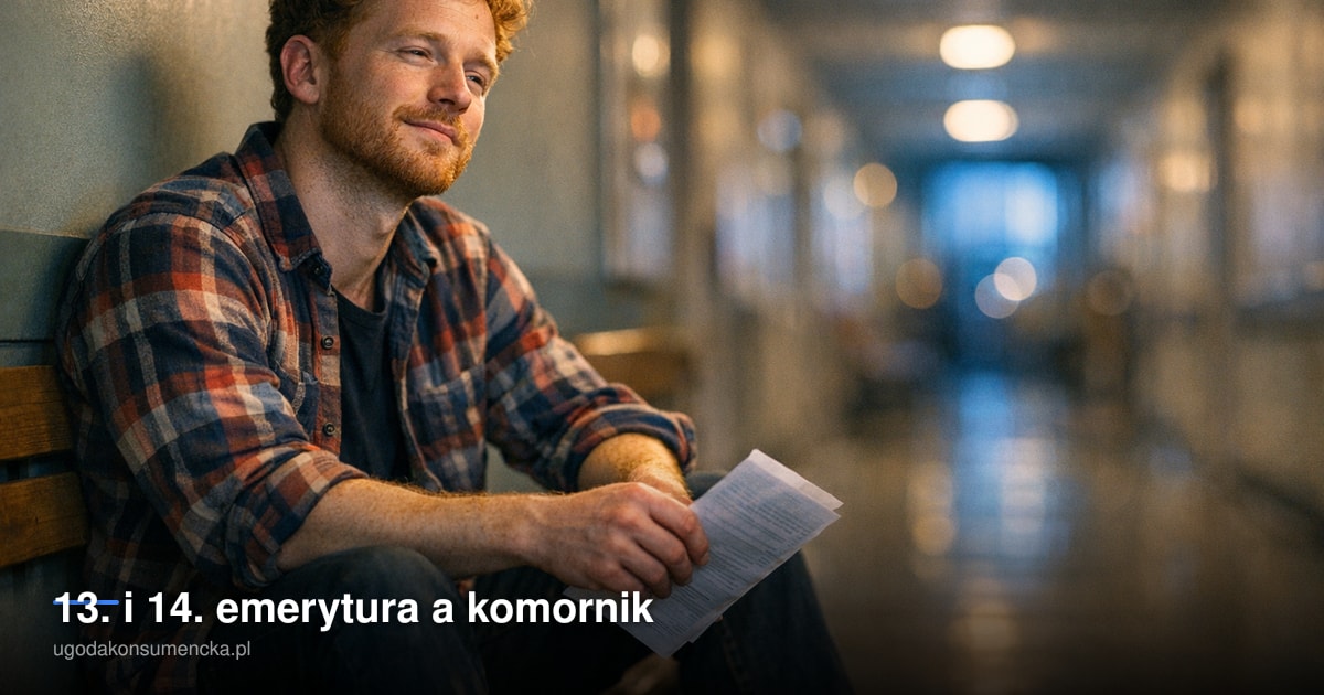 13. i 14. emerytura a komornik