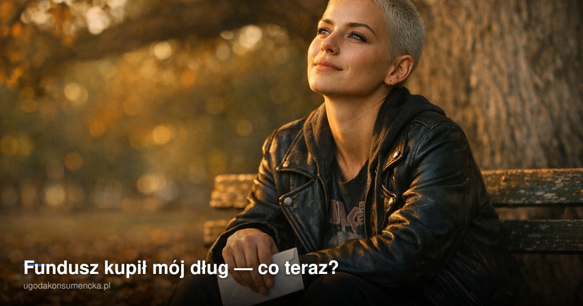 Fundusz kupił mój dług — co teraz?