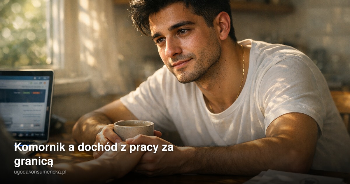 Komornik a dochód z pracy za granicą