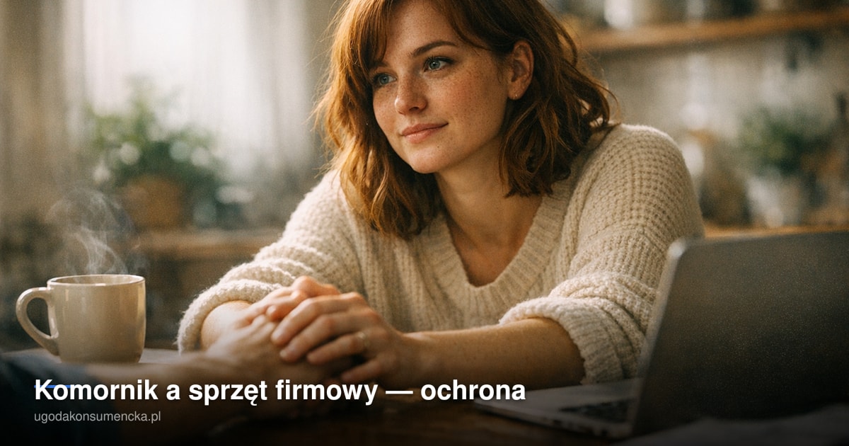 Komornik a sprzęt firmowy — ochrona