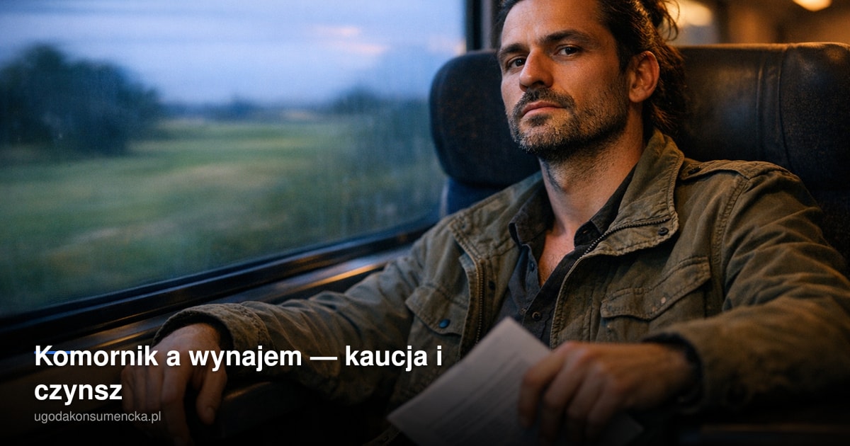 Komornik a wynajem — kaucja i czynsz