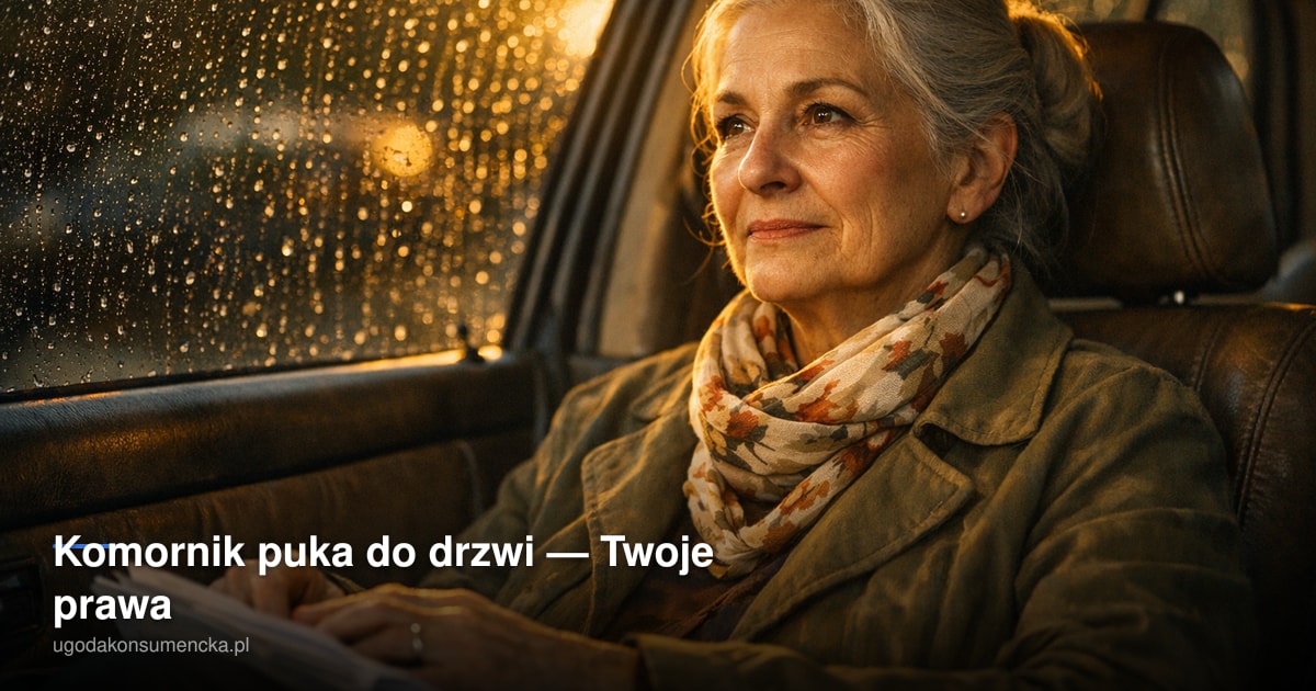 Komornik puka do drzwi — Twoje prawa