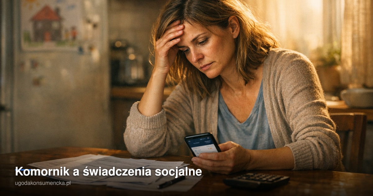 Komornik a świadczenia socjalne