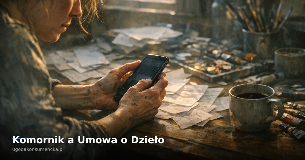 Komornik a Umowa o Dzieło — Ile Zabierze?