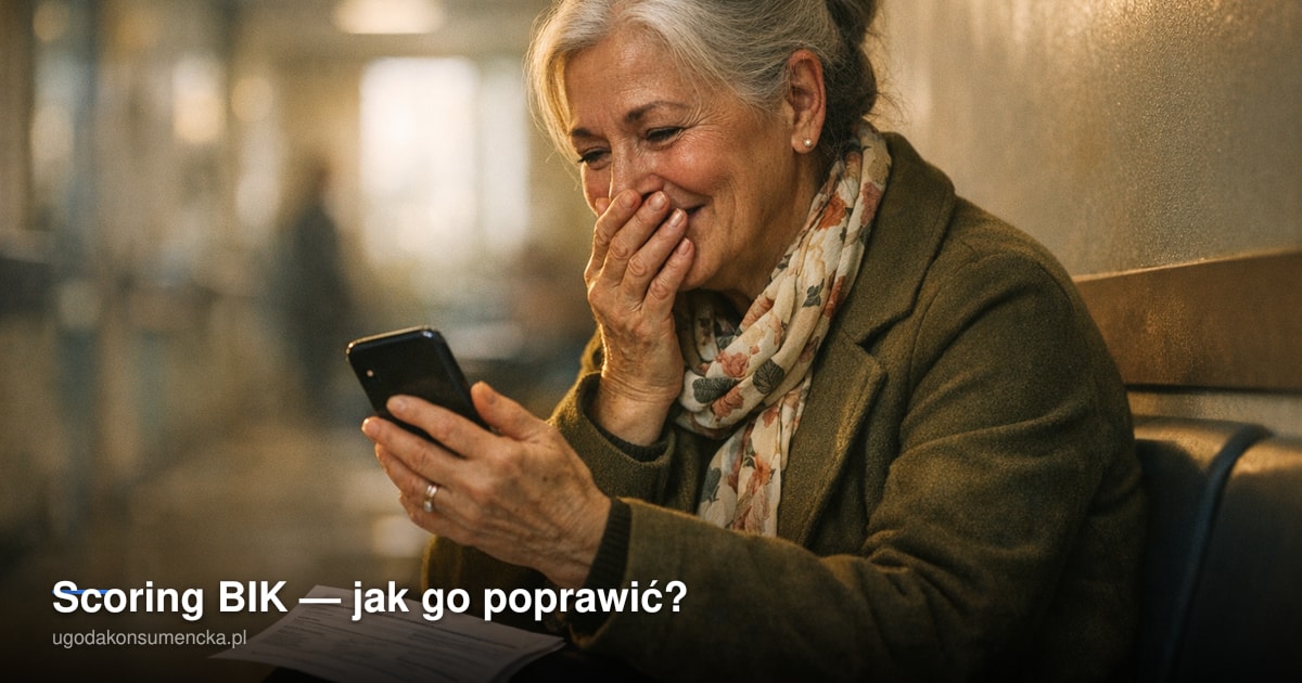 Scoring BIK — jak go poprawić?