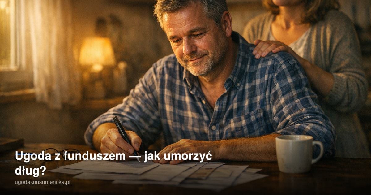 Ugoda z funduszem — jak umorzyć dług?