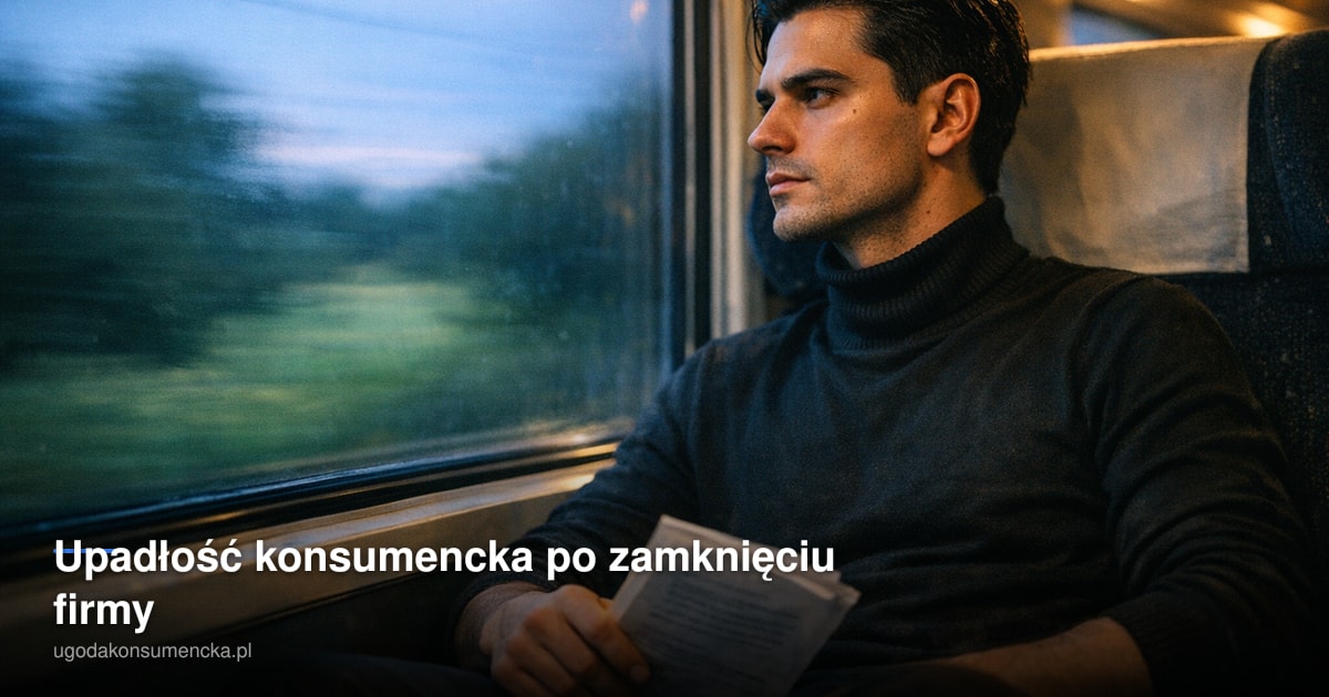 Upadłość konsumencka po zamknięciu firmy