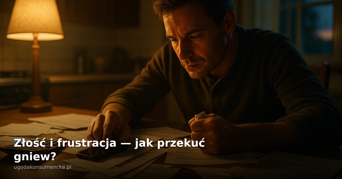 Złość i Frustracja Finansowa — Jak Przekuć Gniew?
